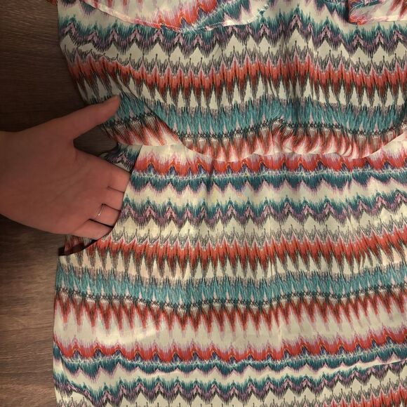 City Triangles Strapless Ruffle Mini Dress Y2K Size M - Picture 3 of 6